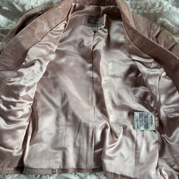 Pink Leather Jacket - Picture 2 of 5